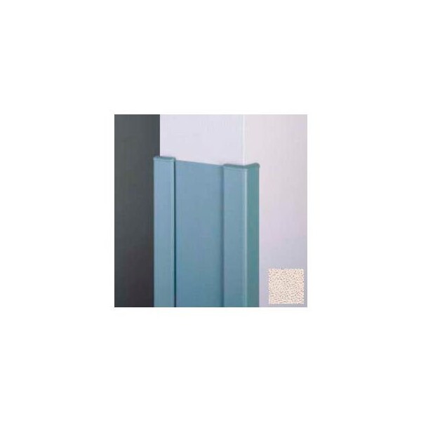 Pawling Surface Mounted End Wall 90Deg Corners, 2'' Wings, 12'H W/Caps, 6"W, Beige Desert, Aluminum CG-11-12-385 - main